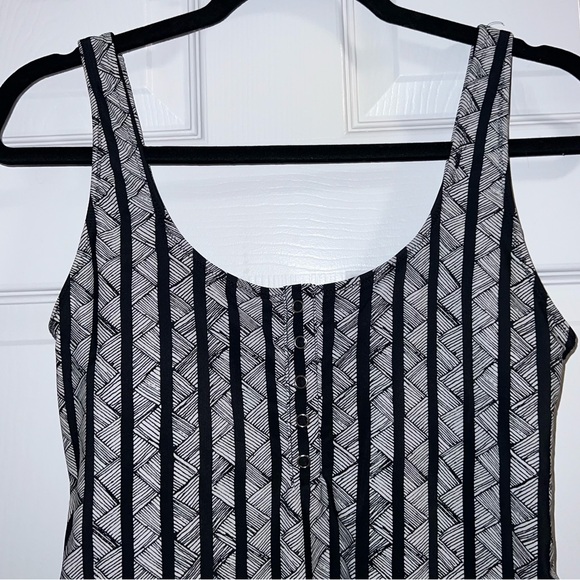 aerie henley one piece swimsuit - Picture 4 of 7